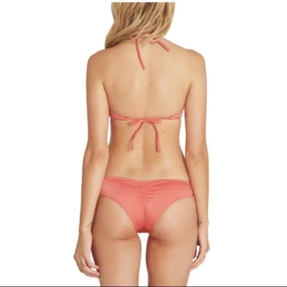 NWOT Billabong Sol Searcher Caged Halter Bikini, sz Large - Picture 2 of 5